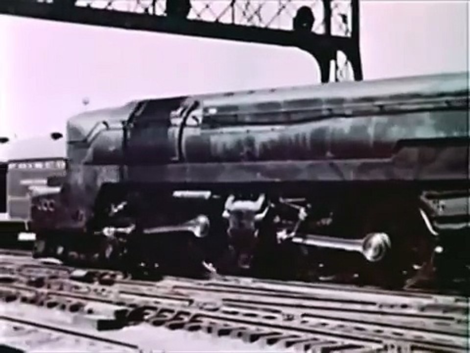 "T1" 4-4-4-4 Duplex Steam Locomotives - 1940's Pennsylvania Railroad Steam Trains - Ella73TV