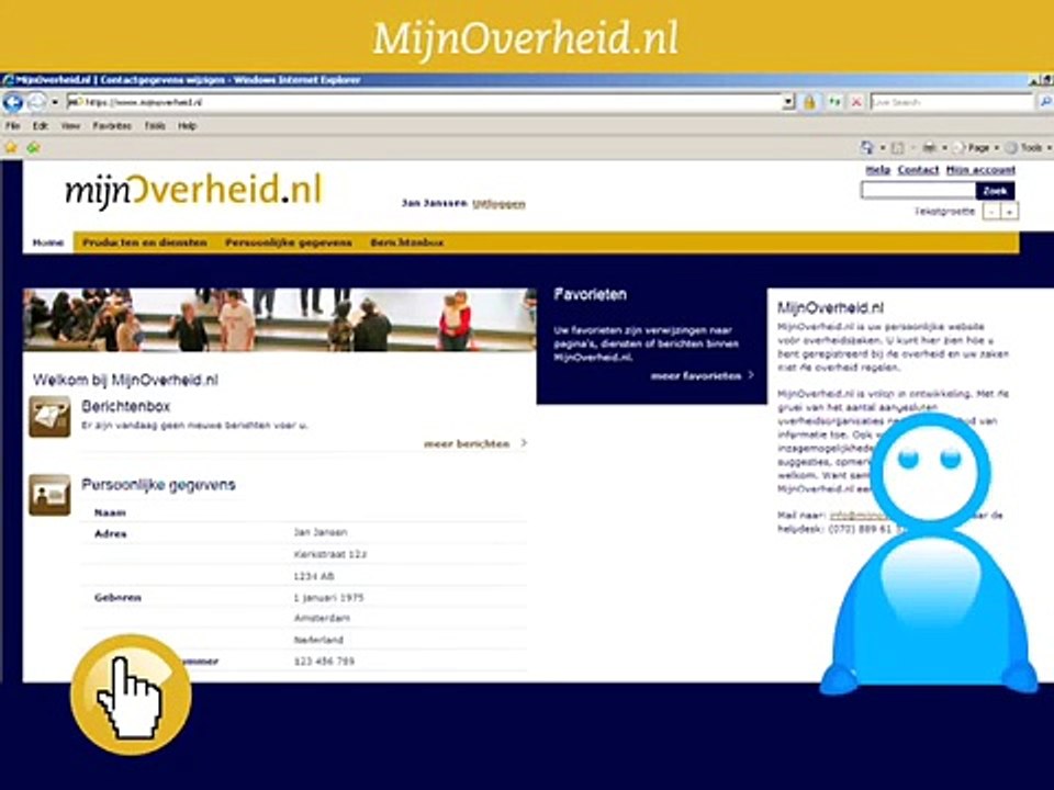 MijnOverheid Toepassingsmogelijkheden