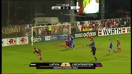 Latvia vs Liechtenstein | 2014 World Cup Qualifiers