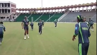 Pakistan Cricket Team Training Session for bangladesh Tour