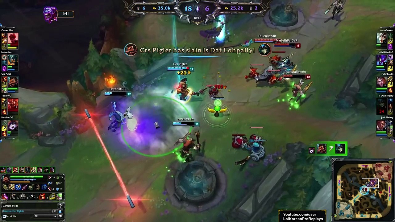 Piglet Graves Pentakill | League of Legends