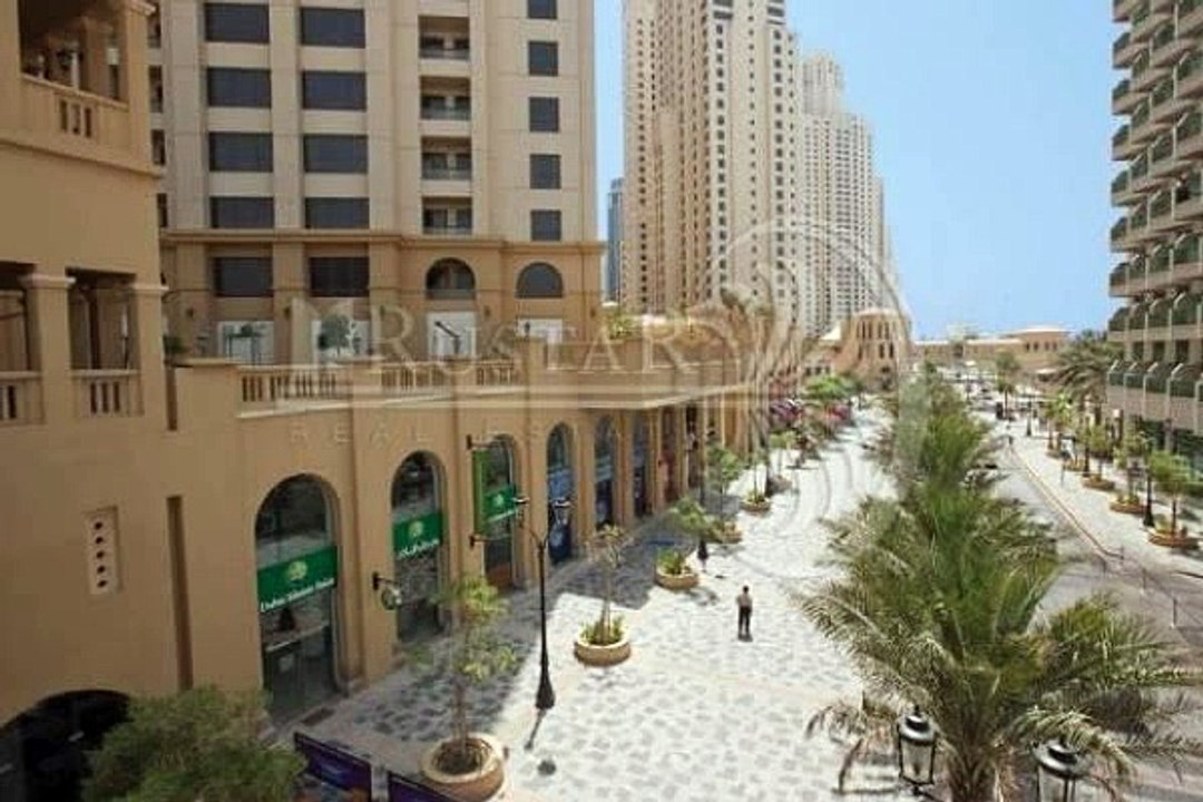 Sea View 2 BR Study in Bahar 1 Tower  JBR