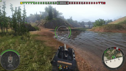 relaxing weather in tank artillery
