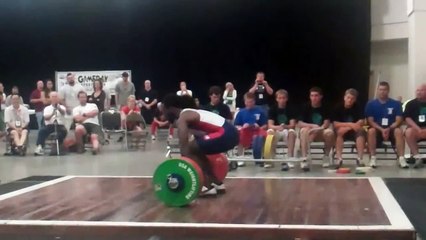 Kendrick Ferris Clean and Jerks 199kg