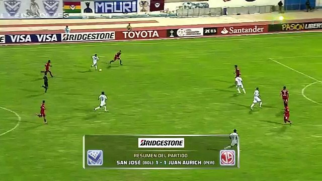 San Jose 1 vs 1 Juan Aurich ~ [Copa Libertadores 2015] - 07.04.2015 - Todos los Goles & Resumen
