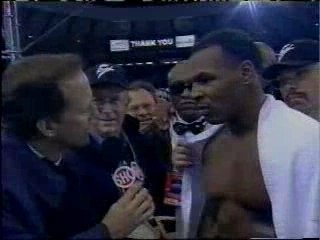 mike tyson is angry - interview