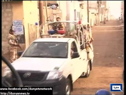 Dunya News-Karachi: Rangers, police joint action kills 2 suspects