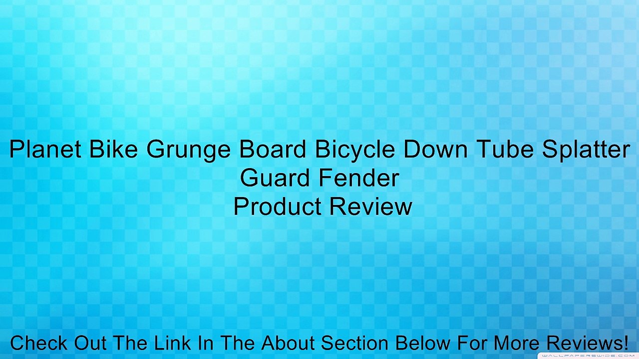 planet bike grunge board fender