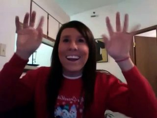 Deaf Girl Singing "Let It Snow" (check out description before you try and say it's fake)