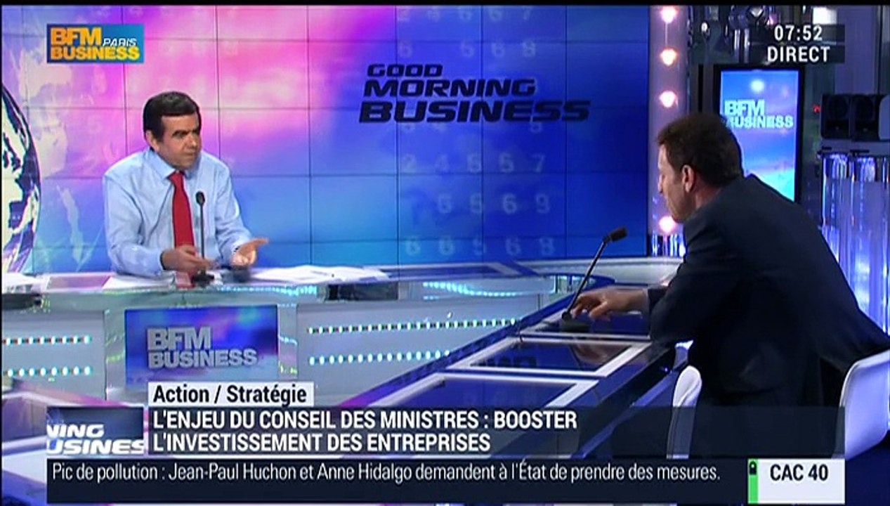 Le gouvernement veut relancer l'investissement des entreprises: Geoffroy Roux de Bézieux – 08/04