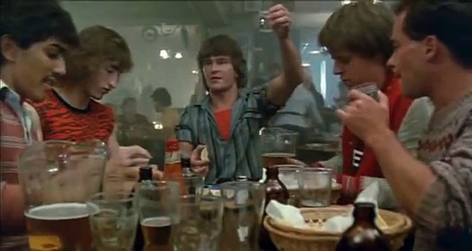 Youngblood Bar Scene - Rob Lowe, Patrick Swayze, Keanu Reeves