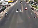 Dunya News- Mexico: Pick-up truck hits moped