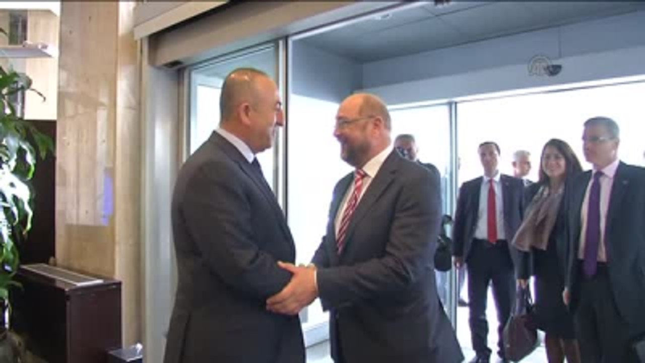 Çavuşoğlu, Schultz ile Görüştü