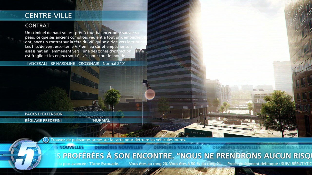 Battlefield Hardline - Contrat