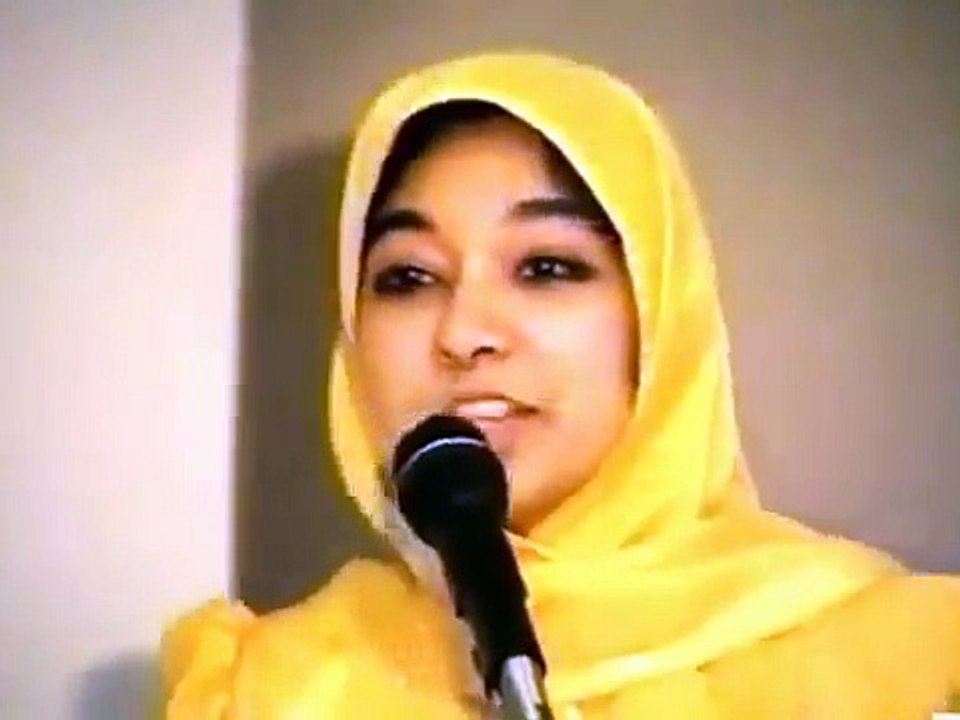 Dr. Aafia Siddiqui Speech 1991 Houston
