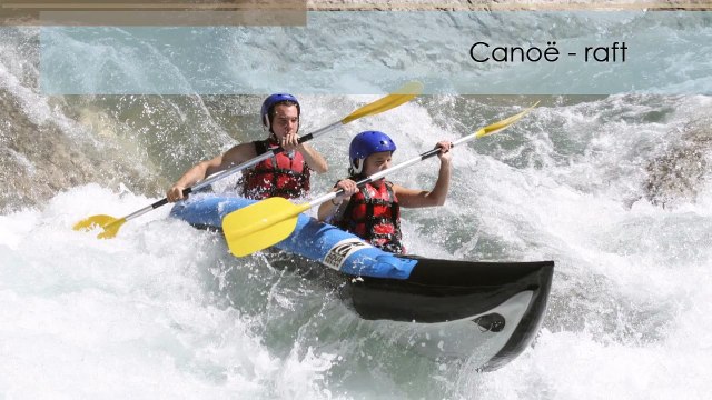 Canoe kayak rafting nice verdon.