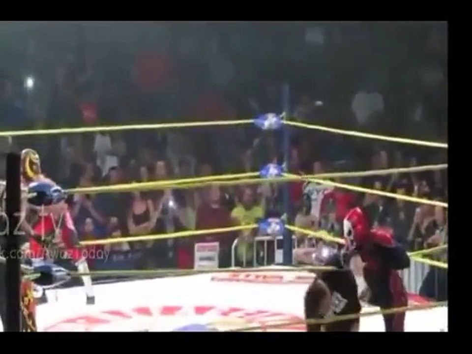 Wrestler Death in USA -#- Wrestler dies during match in Mexico