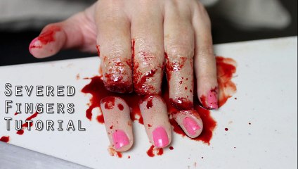 Severed Fingers Tutorial