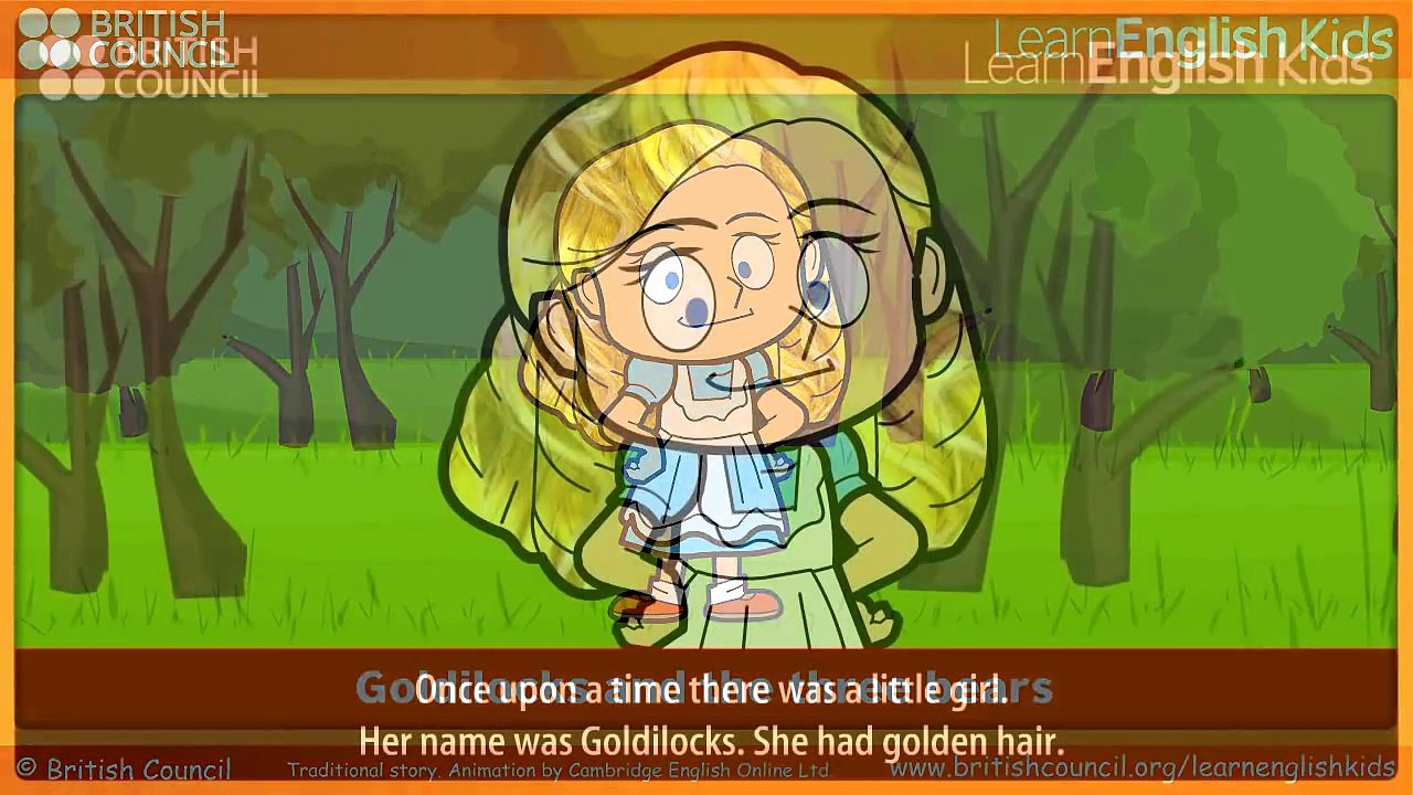 Goldilocks and the three bears - Kids Stories - LearnEnglish Kids British Council