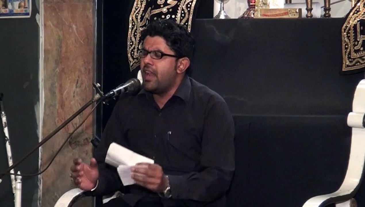 Zindan Ma Sakina SA Yeh Buka Karti Thi Roo Kar reciting by Imtiaz Haider