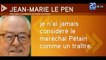 Pétain, les immigrés, Jean-Marie Le Pen embarrasse encore le FN