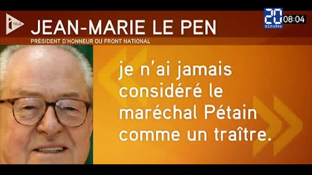 Pétain, les immigrés, Jean-Marie Le Pen embarrasse encore le FN