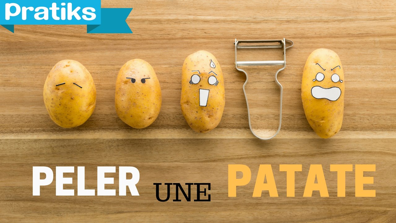 L'astuce pour peler les patates super vite - Gaël gagne du temps