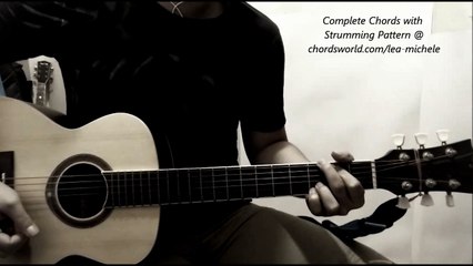 Lea Michele On My Way Guitar Chords