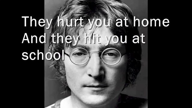 Working Class Hero- John Lennon- l Lyrics