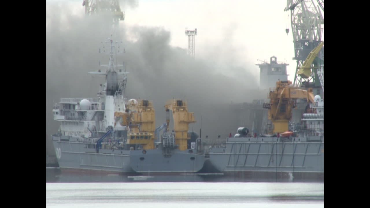 Brand auf russischem Atom-U-Boot