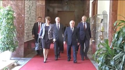 Cemil Çiçek, Anne Bresseur ile Görüştü