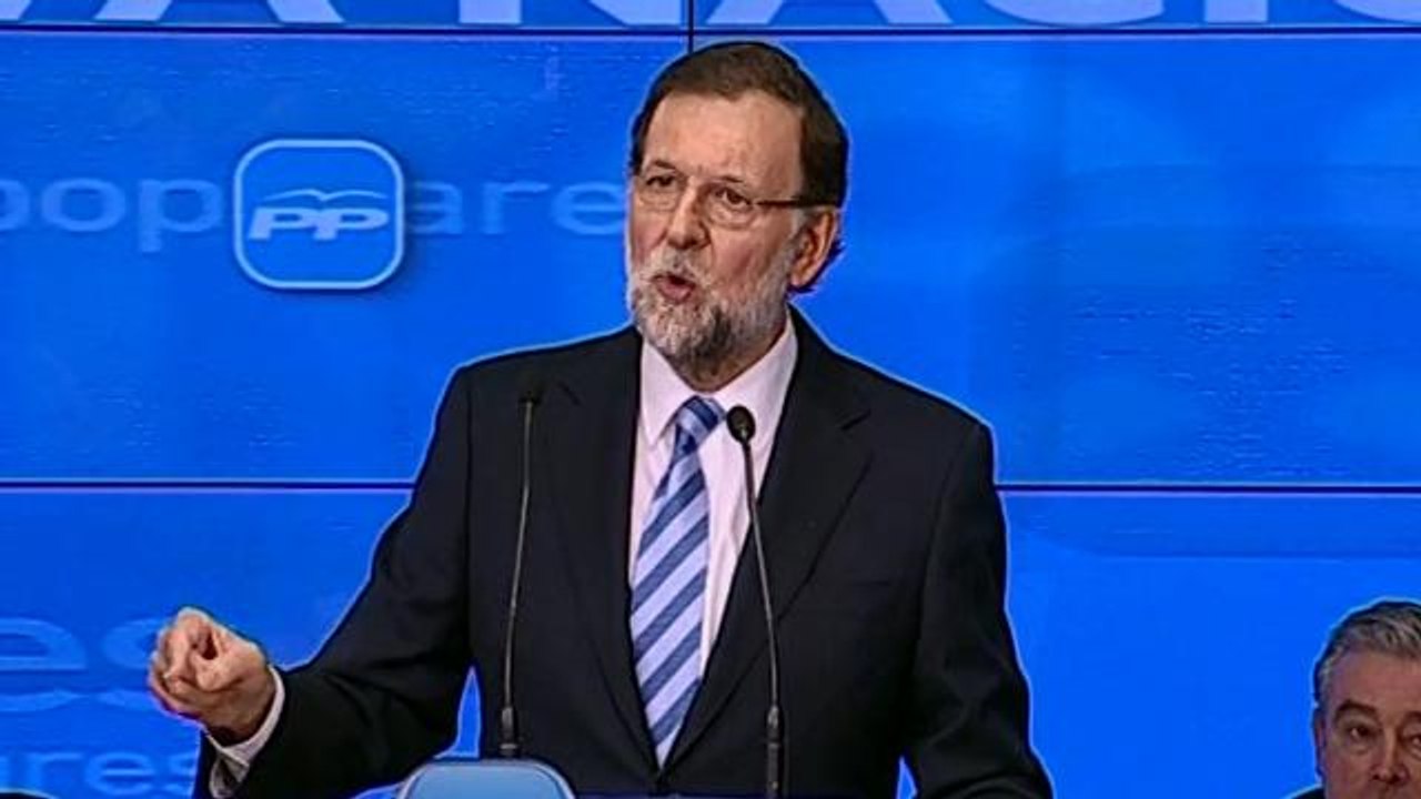 Rajoy reafirma la unidad del PP ante las próximas elecciones