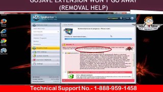 1-888-959-1458 Remove/Uninstall Gosave Extension keeps coming back