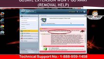 1-888-959-1458 Remove/Uninstall Gosave Extension keeps coming back