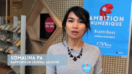 Conseil national du Numérique | Concertation Bordeaux