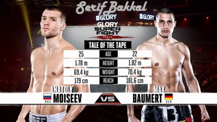 Anatoly Moiseev - Max Baumert GLORY 20 Dubai