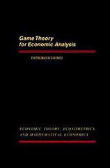 Download Game Theory for Economic Analysis ebook {PDF} {EPUB}