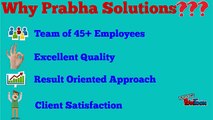 Prabha Solutions - Leading Outsourcing Web Development and SEO Company in India