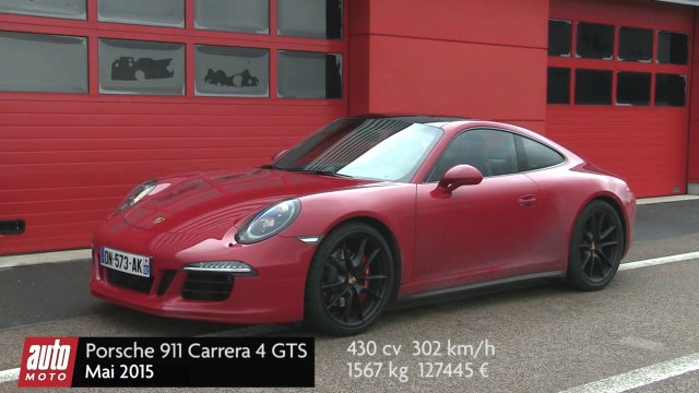 Porsche 911 Carrera 4 GTS - Spécial GT 2015 : essai sur le circuit de La Ferté-Gaucher