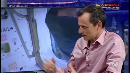 Pedro Duque en El Hormiguero 3.0- 'Flotar es como estar todo el rato cayendo'