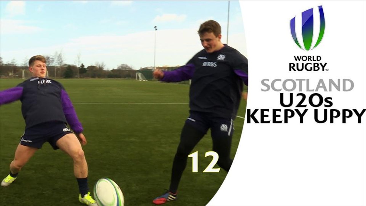 Scotland Rugby keepy-uppy challenge! INSIDE ACCESS
