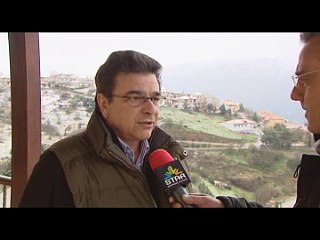 "Λευκό" Πάσχα στην Αράχωβα...