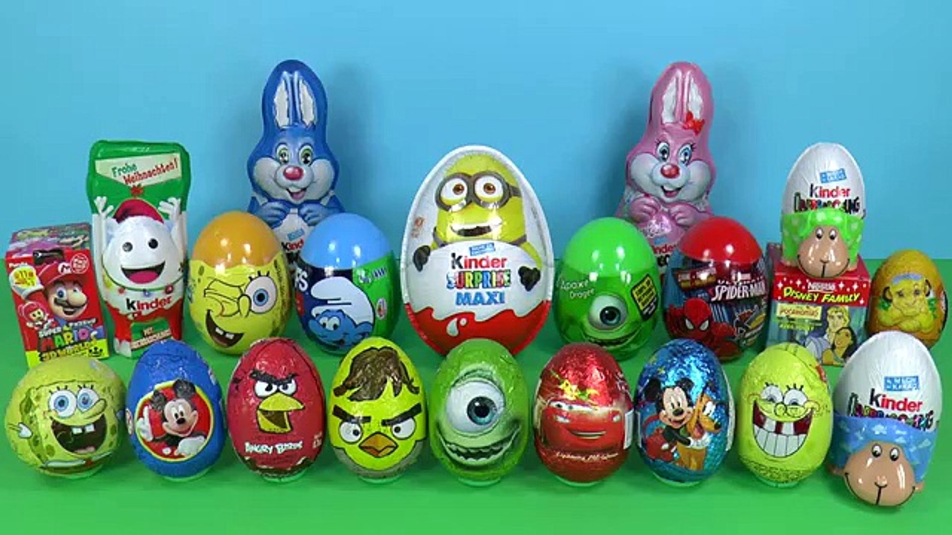 spongebob kinder eggs
