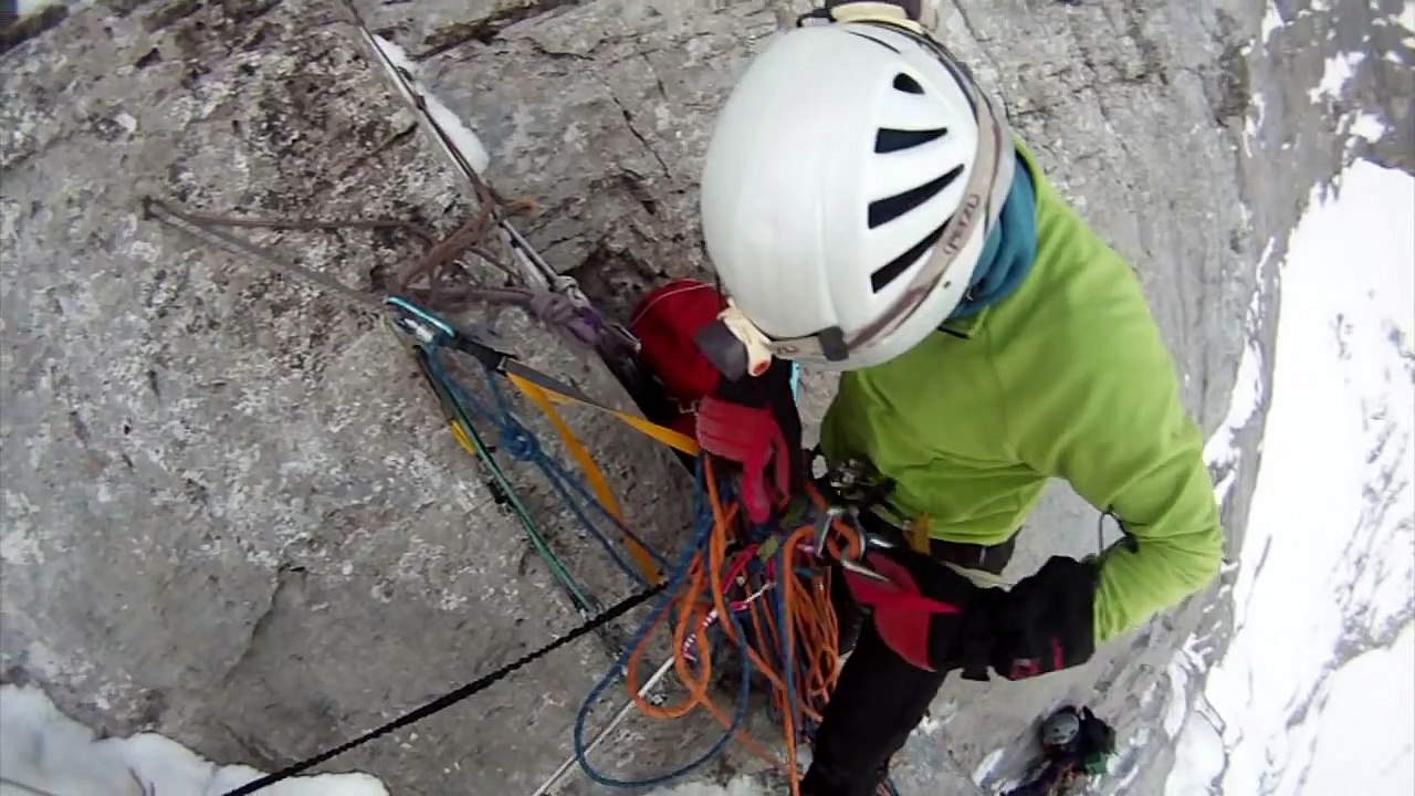 Eiger Nordwand. Heckmair route