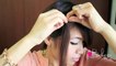 Flower Hair Bow Tutorial for Medium Long Hairstyles