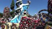 Princess Anna in Coronation Gown, Elsa & Olaf from FROZEN Parade Debut Disney Festival of Fantasy