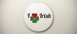 Logo Saint Patrick - Créer un logo vectoriel I love Irish - Tuto gratuit Illustrator en Français