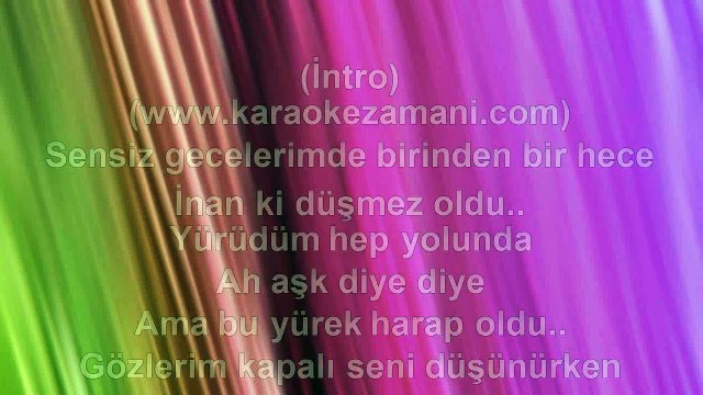 Bülent Ergün - Hece - (2014) TÜRKÇE KARAOKE