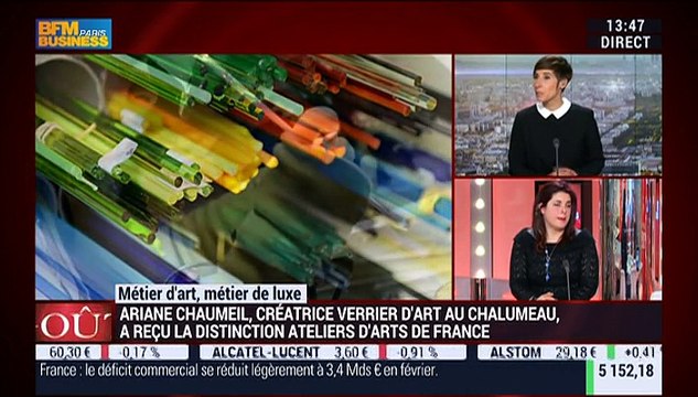 Métiers d'art, Métiers de luxe: Créatrice verrier d'art, Ariane Chaumeil – 08/04
