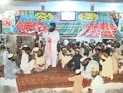 Molana Abdul Samad Hyderi in Difa-e-Sahaba (Rz) Conference 2013 Khairpur.